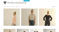 Desktop Screenshot of patternfantastique.com